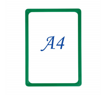 Рамка А4, цвет зеленый (Green), PF-A4